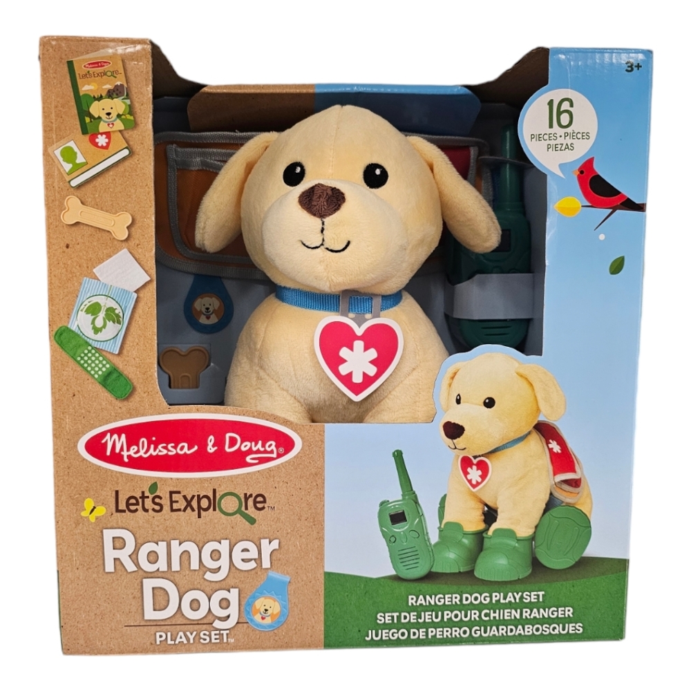 Melissa & Doug Let's Explore Rescue Ranger Dog Playset